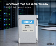KIOXIA 3,2TB 2,5" SAS 24Gb/s PM7-V - 1597298 - zdjęcie 2